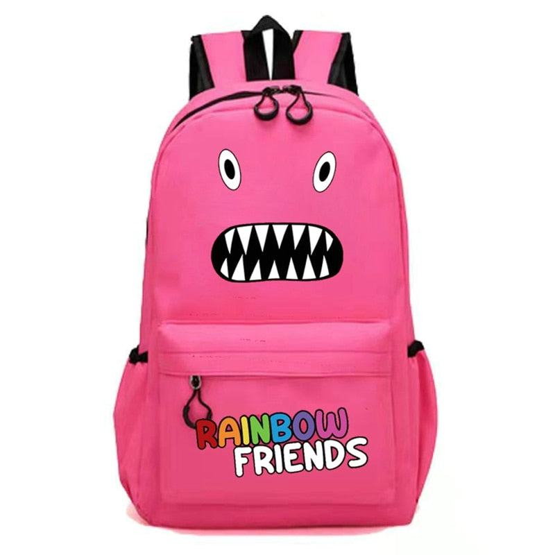 Rainbow Friends Video Game Backpack (17")