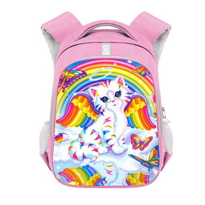 Kids Colorful Cartoon Kitty Cat Backpack (13" / 17")