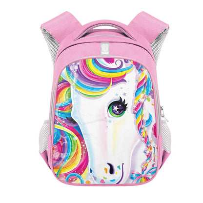 Kids Colorful Rainbow Unicorn Backpack (13" / 17")