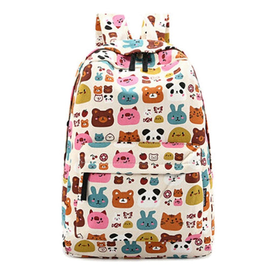 Cute Animal Pattern Backpack