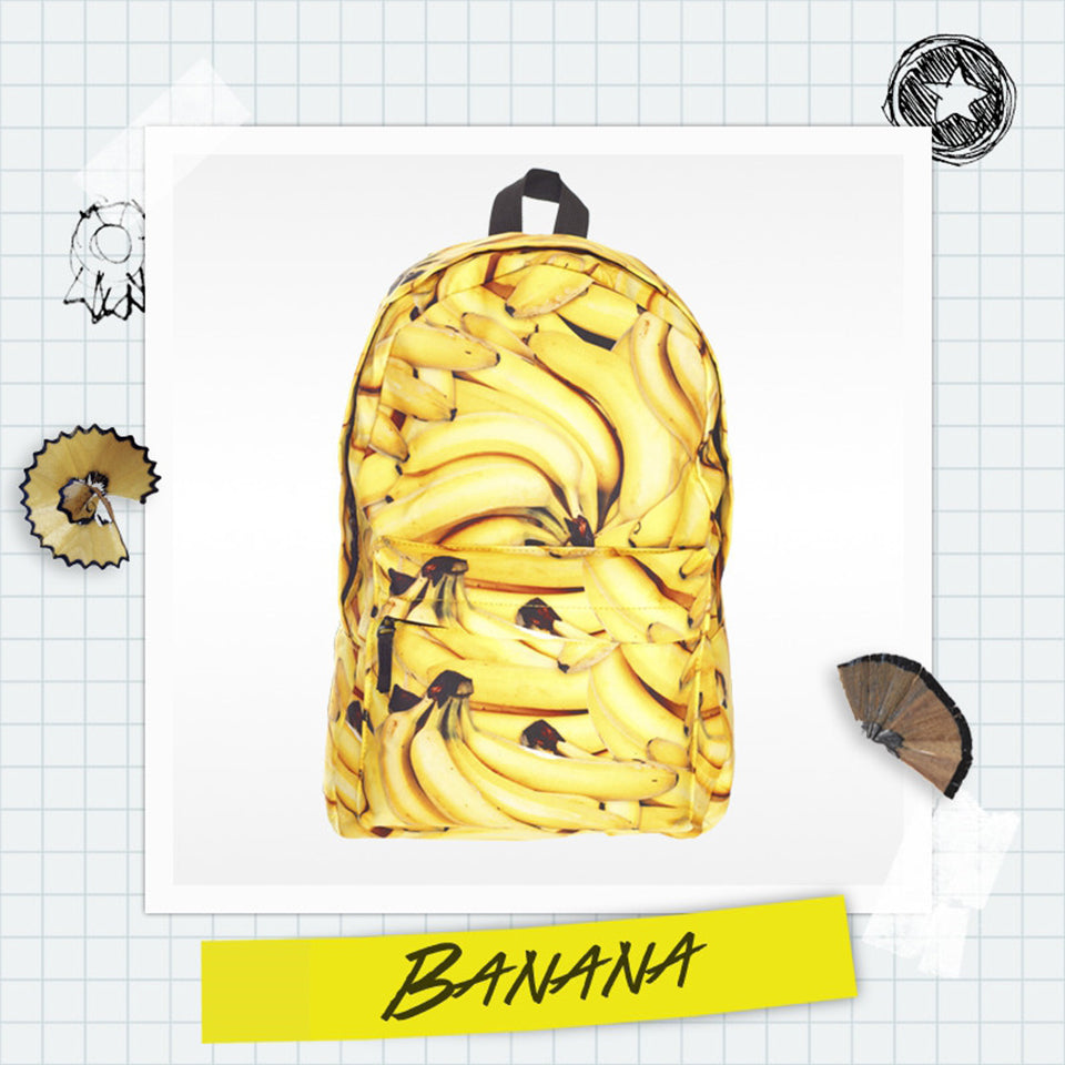 Canvas Banana Backpack