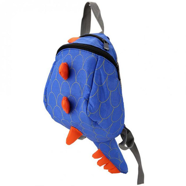 Blue Kids Dinosaur Backpack