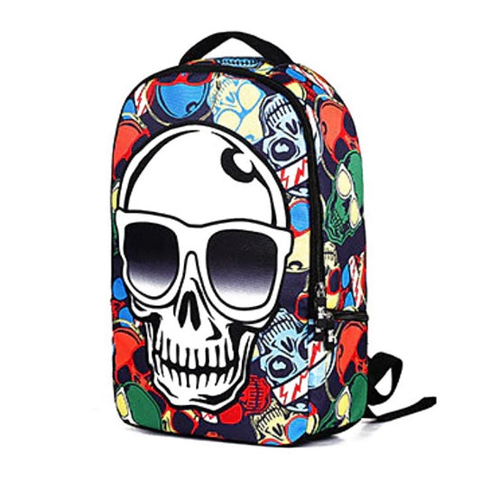 Cool Skull w/ Sunglasses Backpack