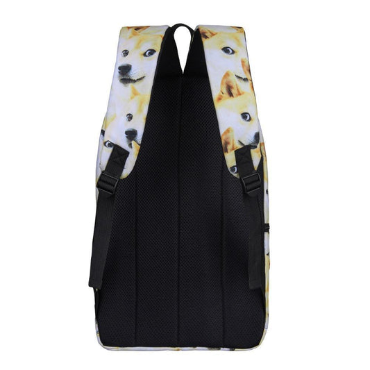 Cute Unicorn Love Pattern Backpack (19")