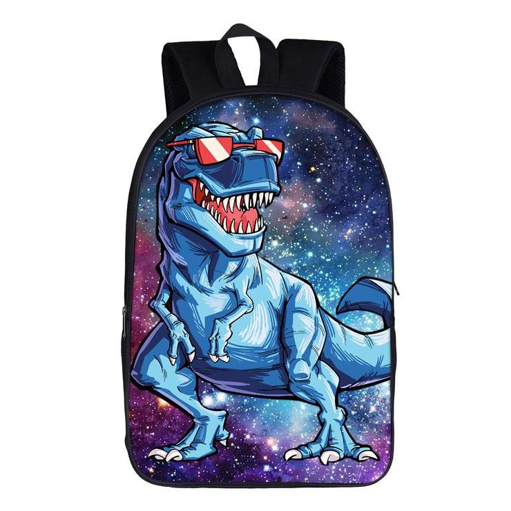 Funny Dinosaur w/ Sunglasses Backpack