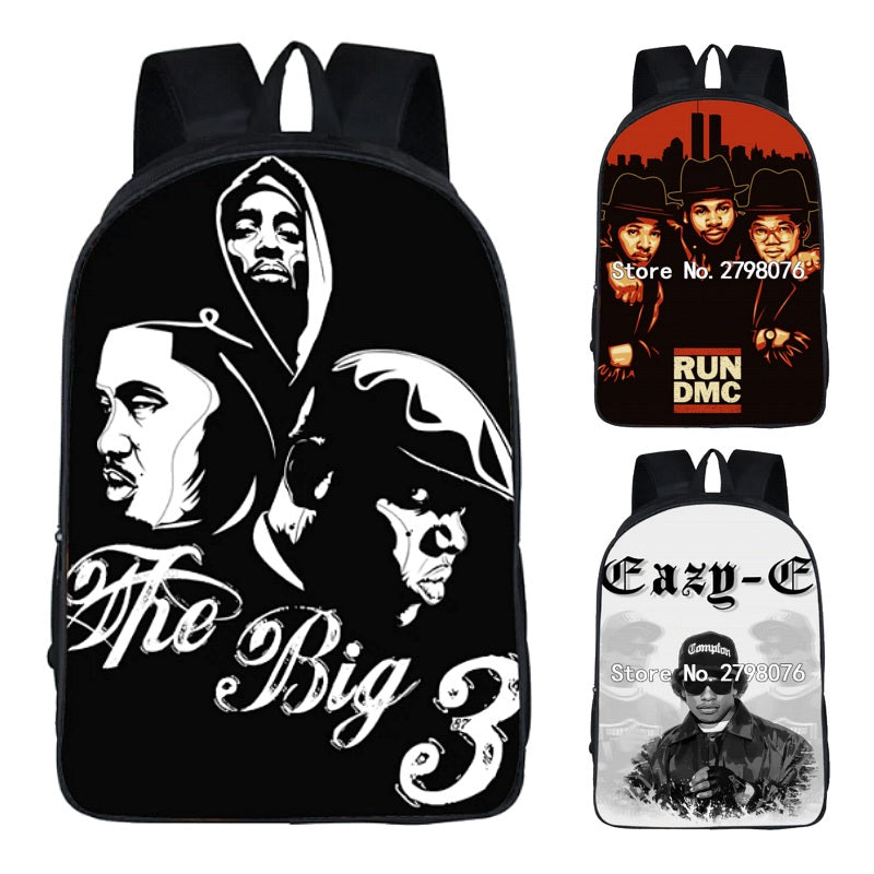 Hip-Hop Rap Legends Backpack (17&quot;) 