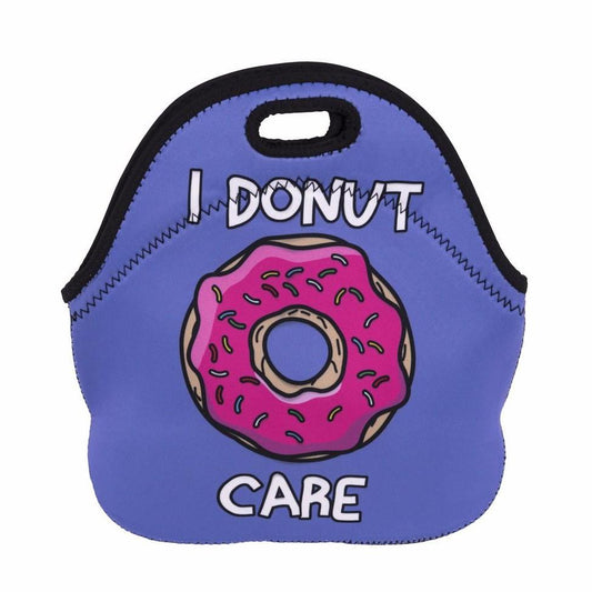 Insulated Neoprene I Donut Care Lunch Bag