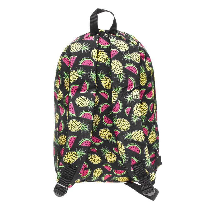 Pineapple Watermelon Backpack Rear