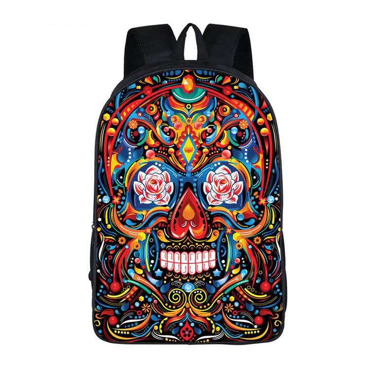 Mexican Skull Book Bag Style 6