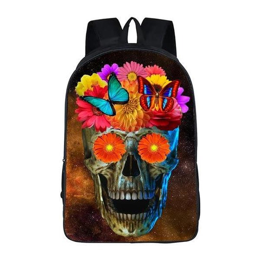 Funny Skull Book Bag Style 5