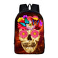 Flower Skull Backpack Style 6