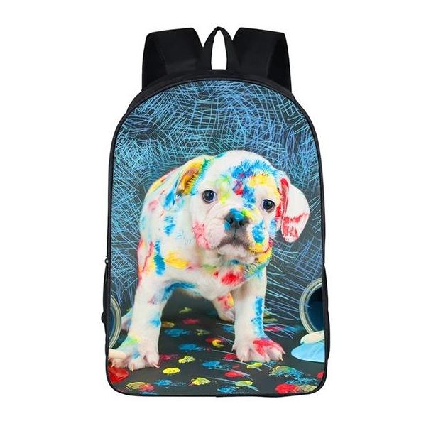 Painting Puppy Backpack Style 2