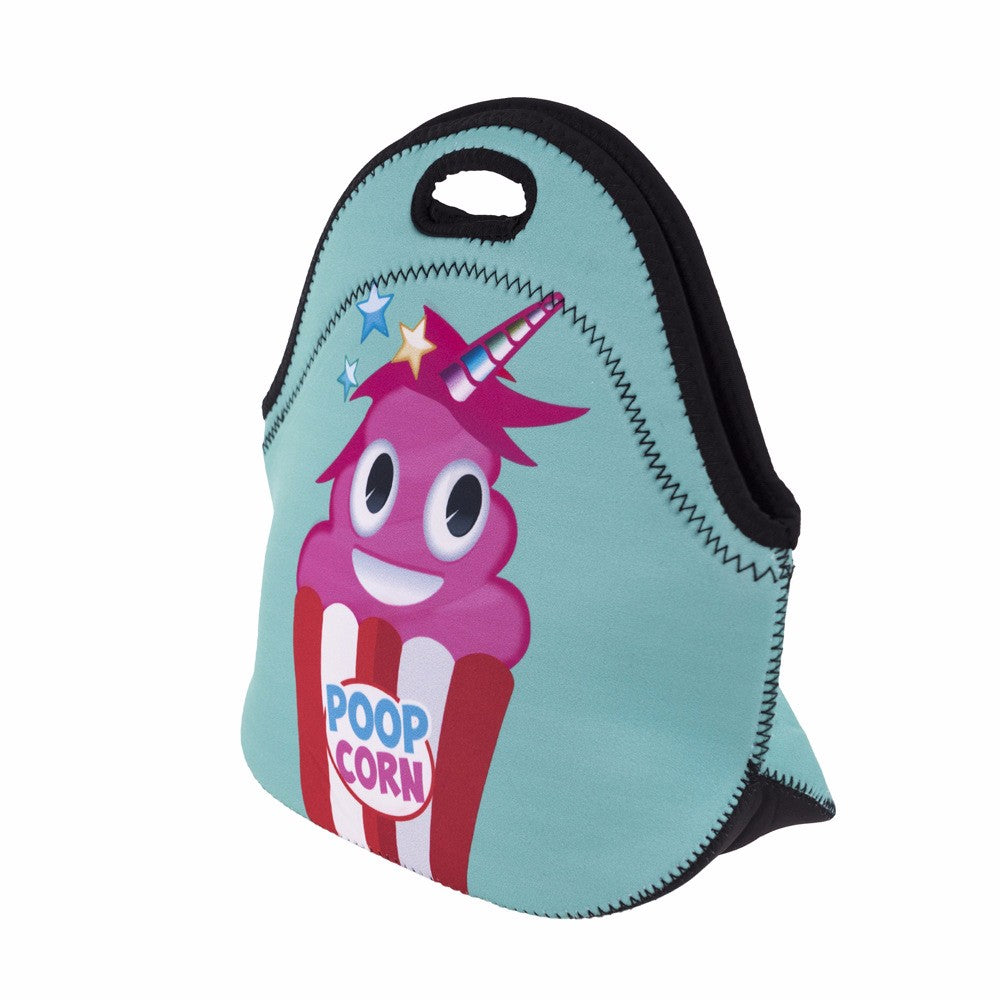 Poop Corn Unicorn Lunch Bag Side