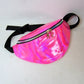 Pink Holographic Fanny Pack