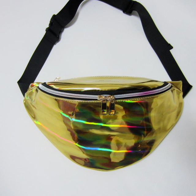 Gold Holographic Waist Pack