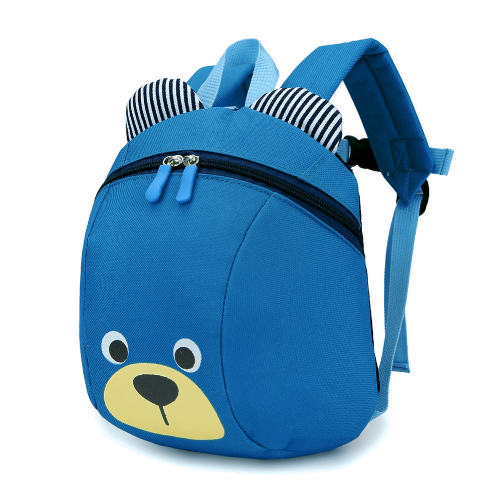 Blue Anti-Lost Bear Backpack