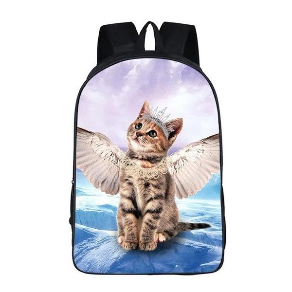 Angel Kitty Cat Backpack Style 1