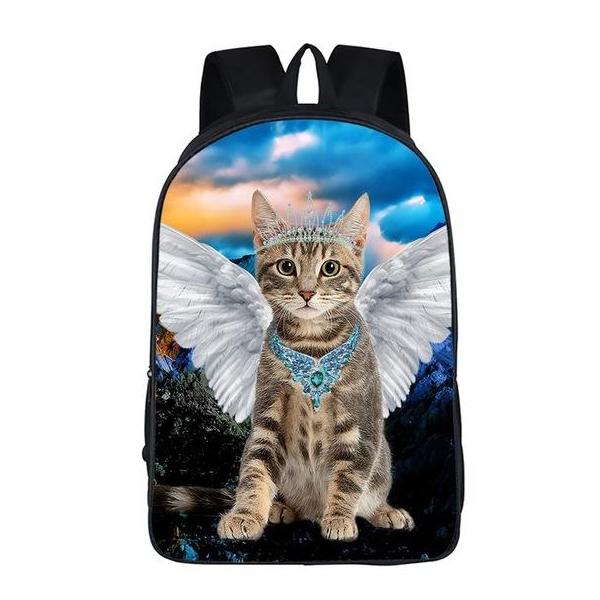 Kitty Cat Angel Backpack Style 2