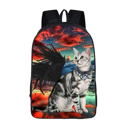 Angel Kitty Backpack Style 5