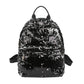 Mini Multi-Color Sequin Backpack Black