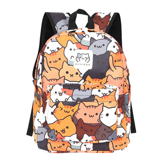 Neko Atsume Anime Cat Backpack