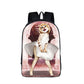 Funny Pop Culture Kitty Cat Backpack (17&quot;) Marilyn Cat