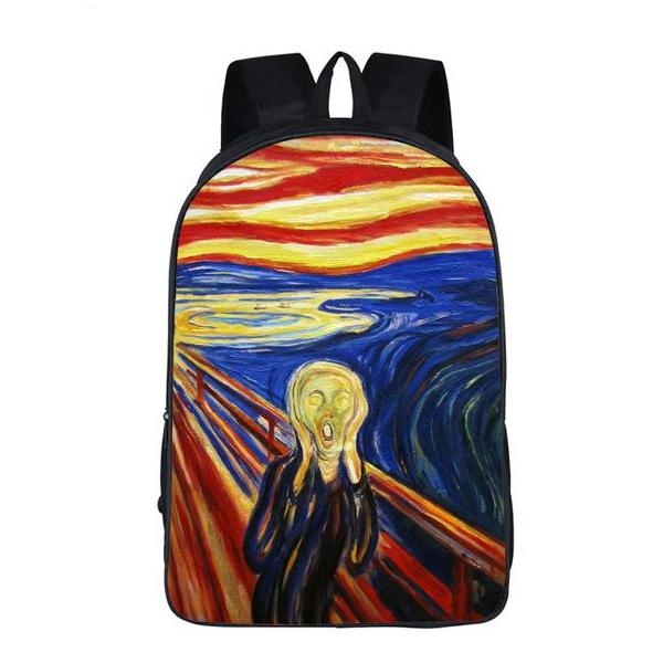 Edvard Munch Scream Backpack