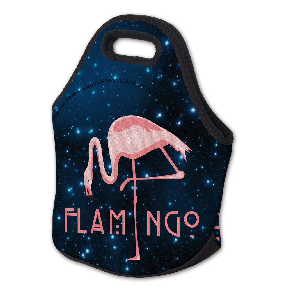 Side of Flamingo Lunch Cooler