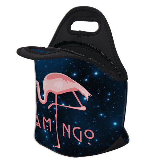 Open Star Flamingo Lunch Bag