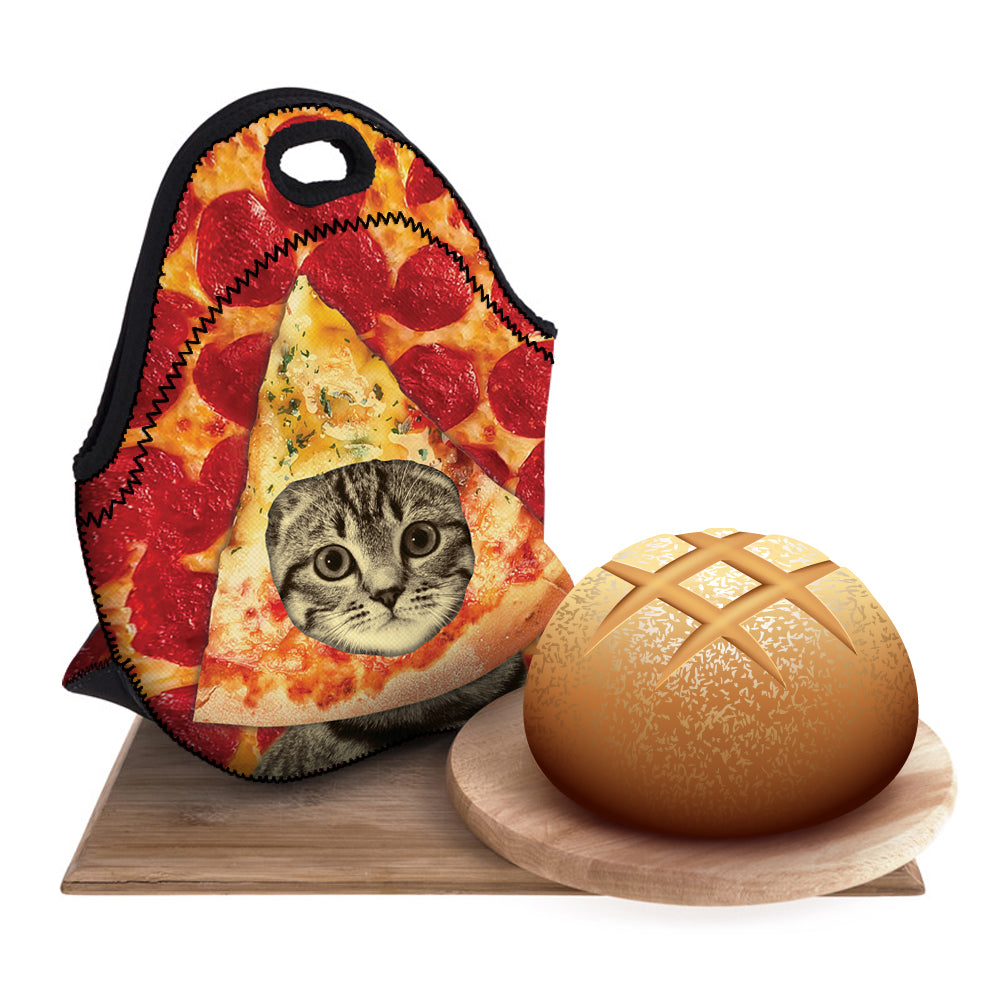 Pizza Cat Lunch Bag