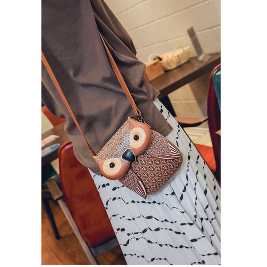 Mini Owl Purse / Messenger Bag