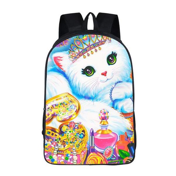 Lisa Frank Princess Kitty Cat Backpack