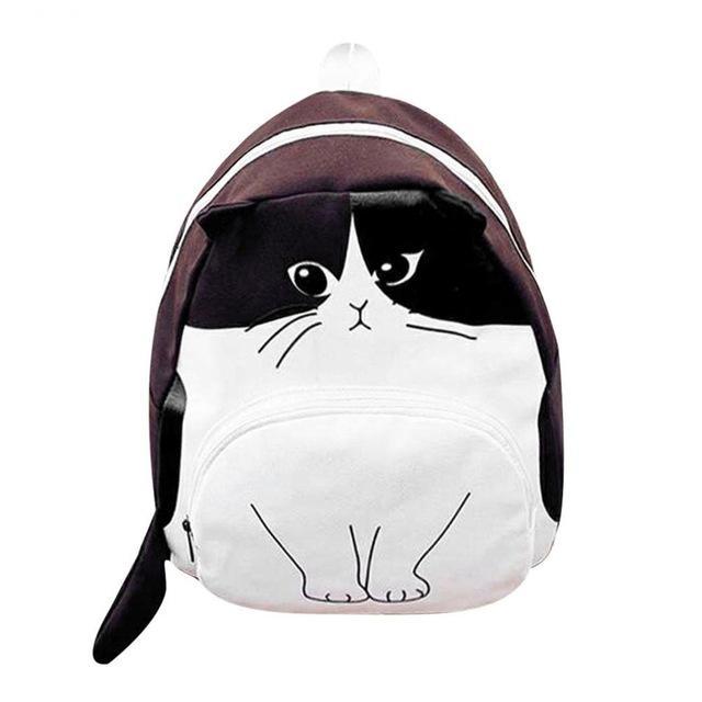 Brown Kitty Backpack