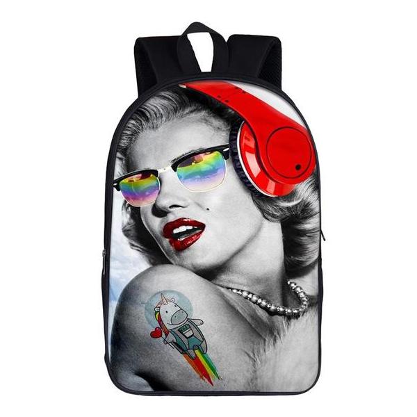 Funny Marilyn Monroe Backpack