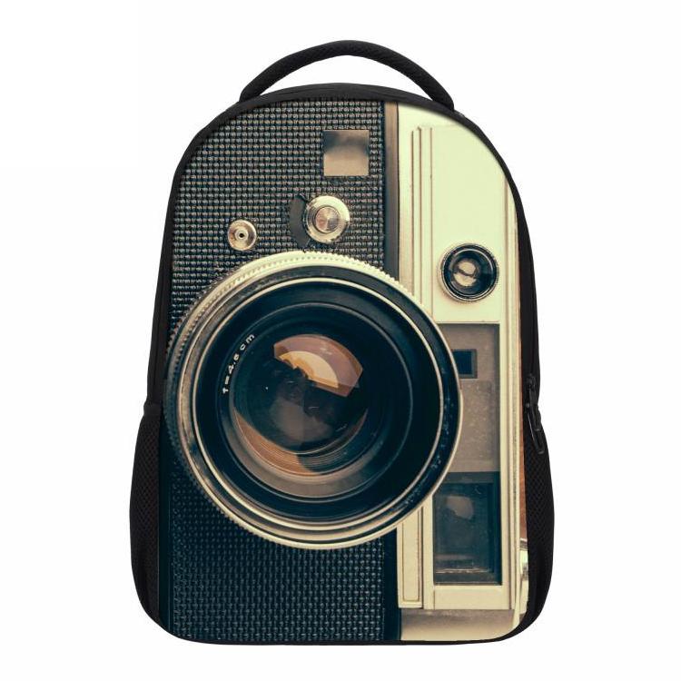 Retro Camera Backpack Style 2