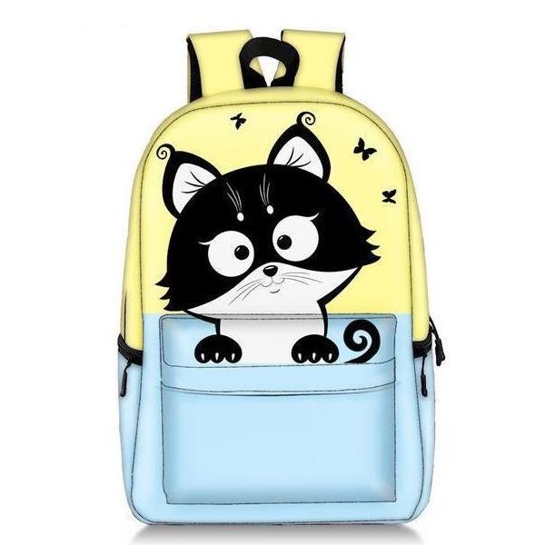 Two-Tone Kitty Backpack