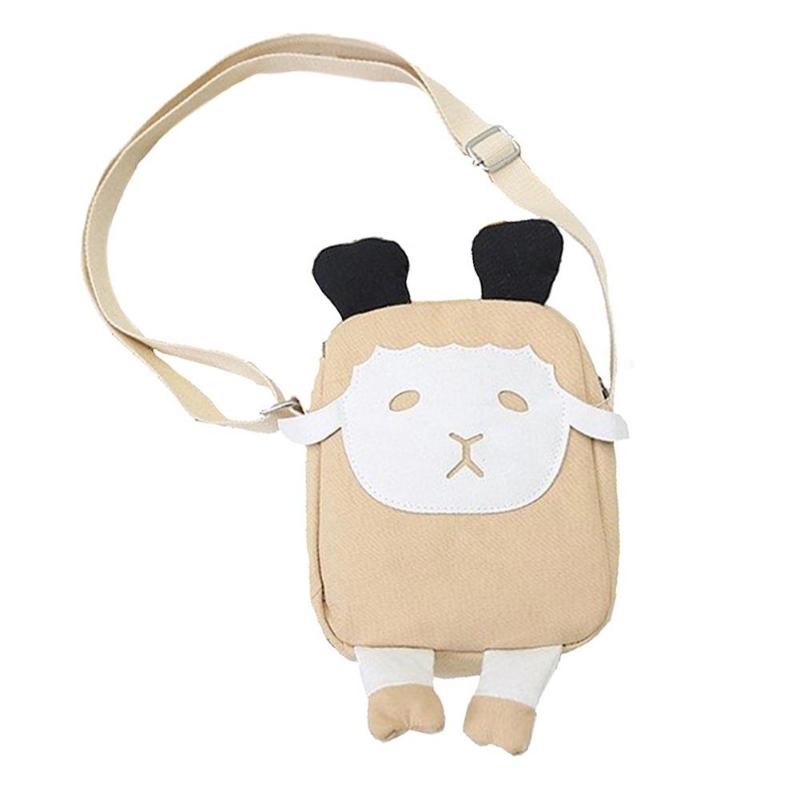 Beige Mini Sheep Shoulder Bag