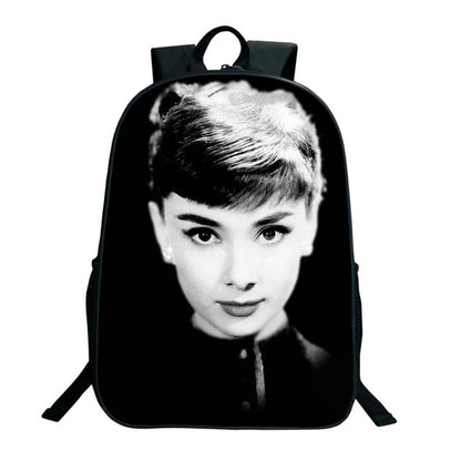 Audrey Hepburn Backpack Style 1