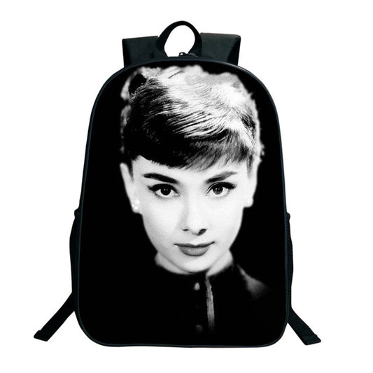 Audrey Hepburn Backpack Style 1