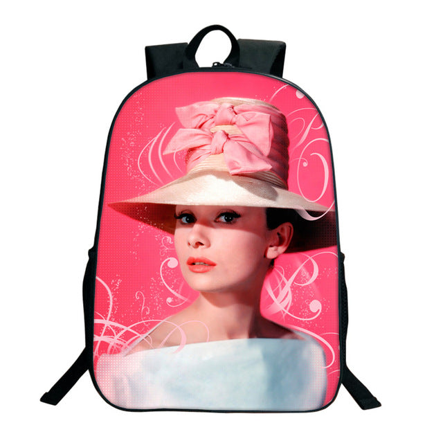 Audrey Hepburn Backpack Style 4