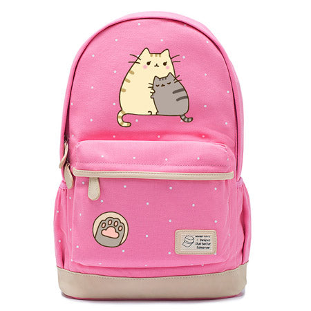 Pink Pusheen Cat Backpack Style 2