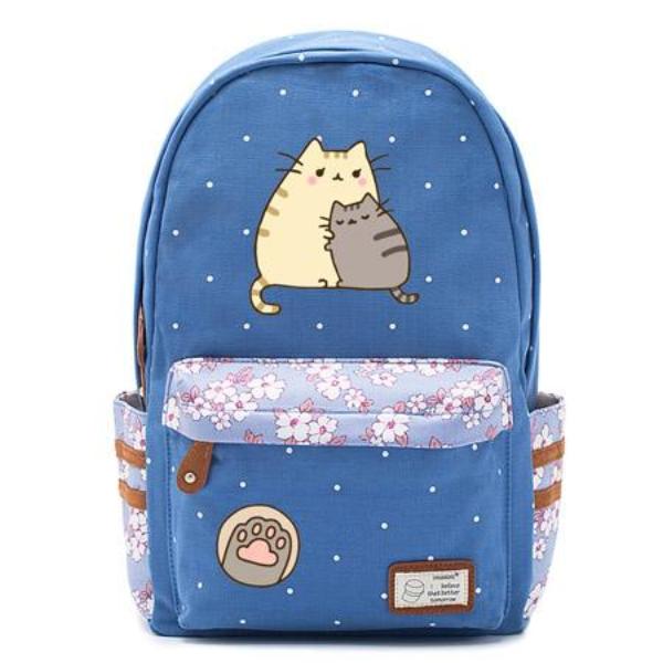 Blue Pusheen Cat Bag Style 2