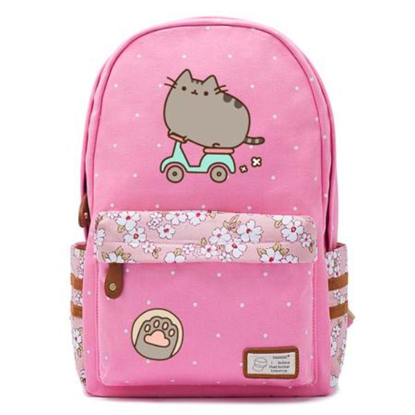 Pink Pusheen Cat Backpack Style 3