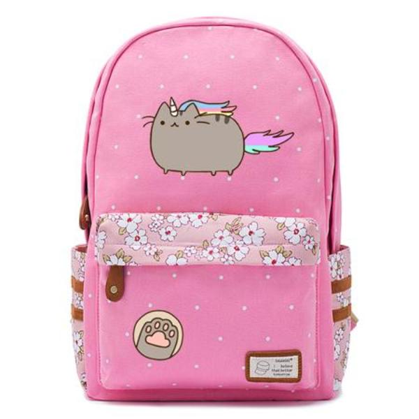 Pink Pusheen Cat Backpack Style 6