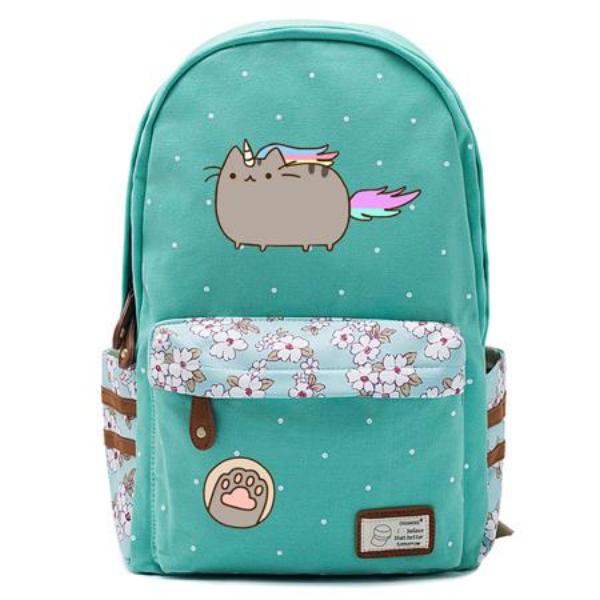 Teal Pusheen Cat Bag Style 6