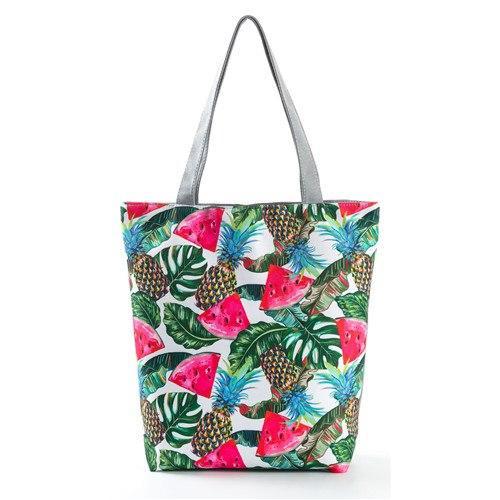 Pineapple / Watermelon Tote Bag