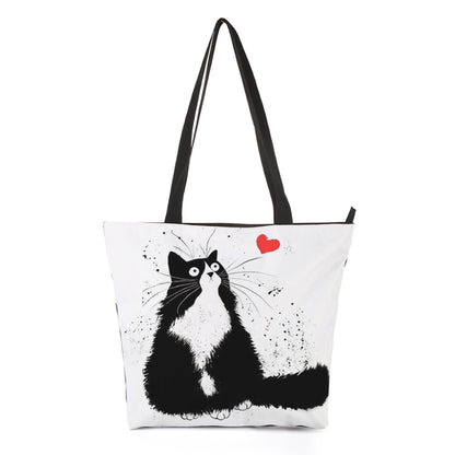 Kitty Cat Tote Bag Style 1