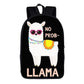 No Prob Llama Backpack Style 2