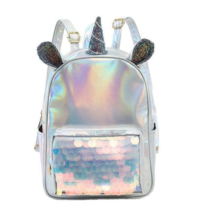 Holographic Sequin Unicorn Backpack Default Title