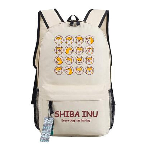 Shiba Inu Dog Backpack Style 12
